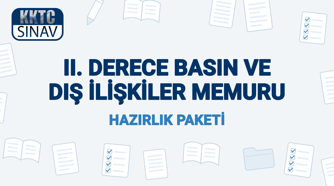 II. Derece Basın ve Dış İlişkiler Memuru