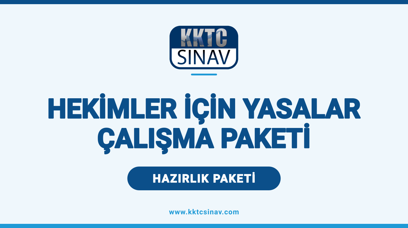 Hekimler İçin Yasalar Çalışma Paketi