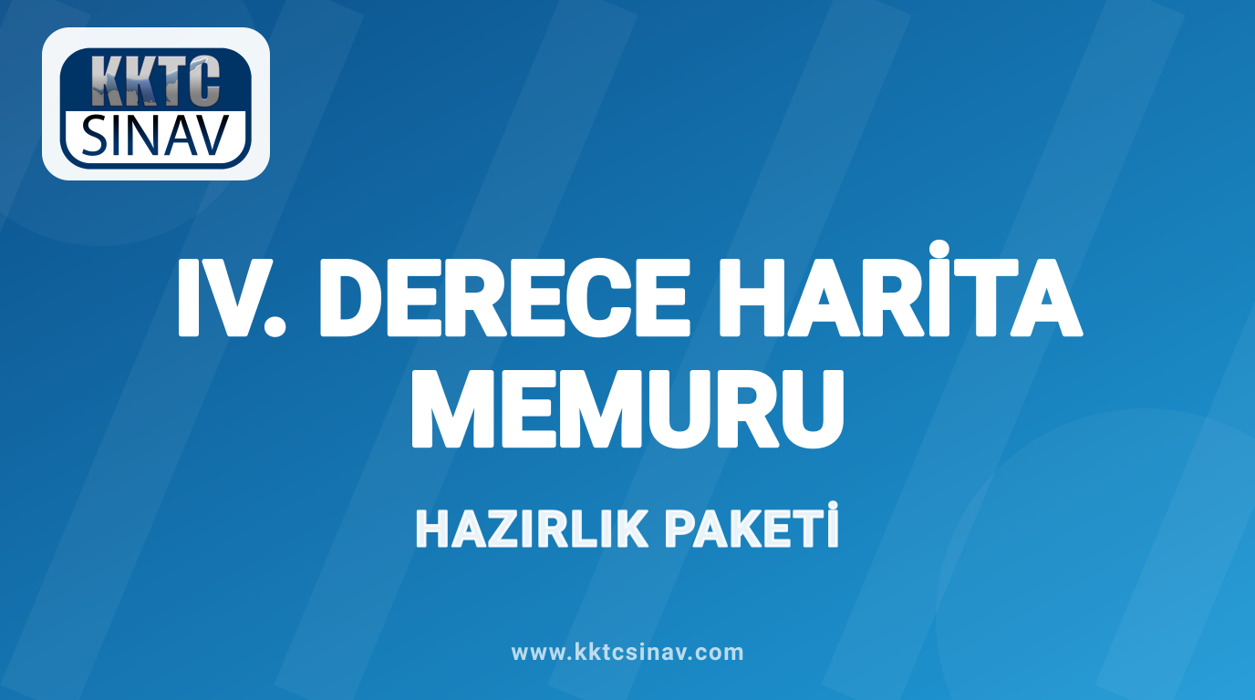 IV. Derece Harita Memuru
