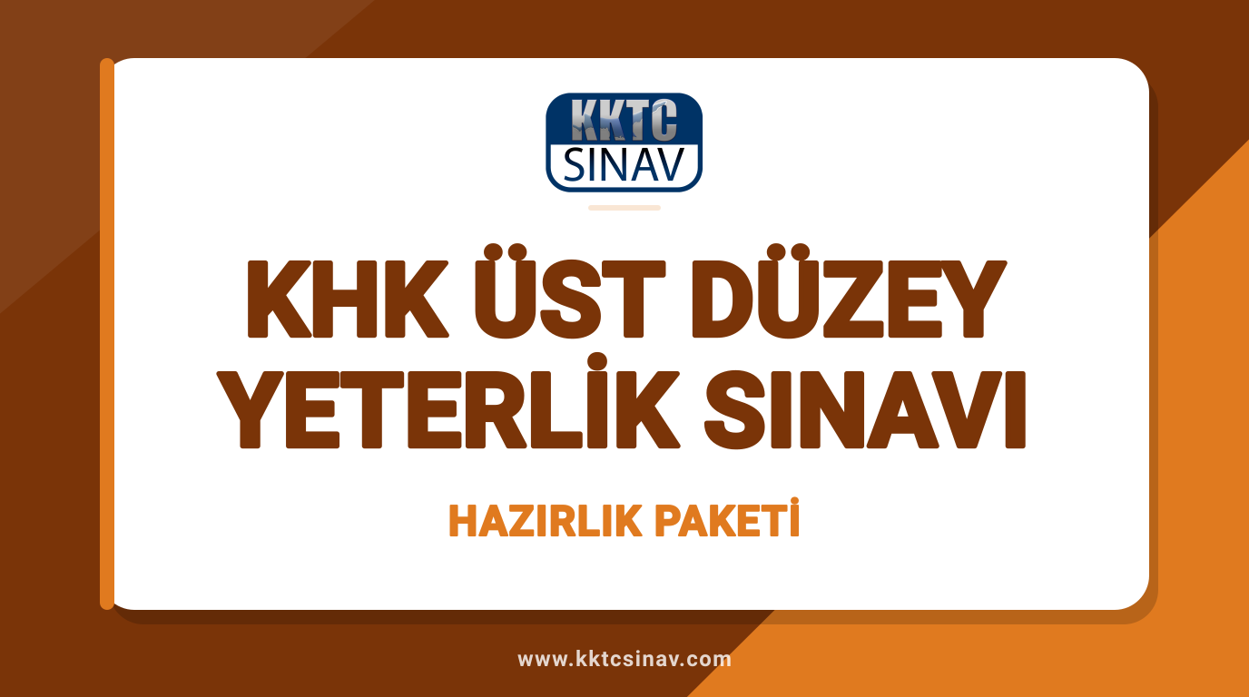 KHK Üst Düzey Yeterlik Sınavı